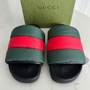Gucci Padded Slide Sandals